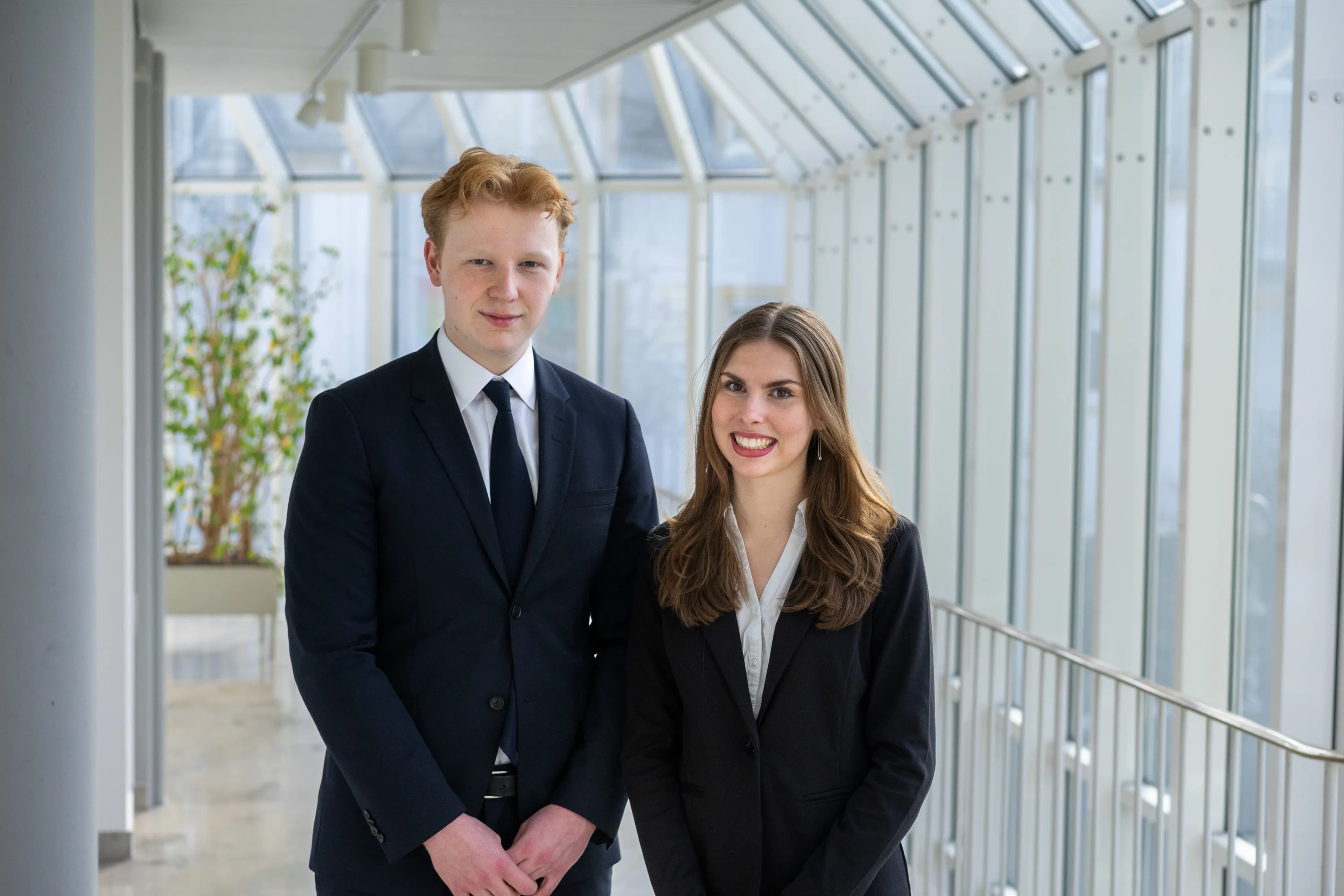 Portrait of Maximilian Bettge and Freya Gehlsdorf, Initiative Development